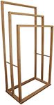 CARLA HOME Bamboo Towel Bar Holder 