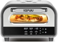 Pizza Oven Indoor,pizza maker,Makes 12 Inch Pizzas in 90s at 850°F,Countertop Electric Pizza Oven with Continuous Baking Without Reheating,Pizza Cooker with 6 Preset Modes,Pizza Stone&Peel Included