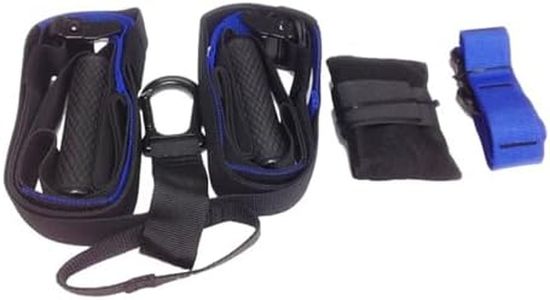 Suspension Trainer System for Full Body Workout, Adjustable Straps