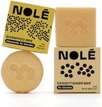 NOLE CARE Chamomile Shampoo and Conditioner Bar Set for Blondes with Batana Oil - Rice Protein Infused, Strengthens Damaged Hair, Sulfate-Free, Sustainable, Plastic-Free Packaging, 5.12 oz Bar