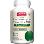 Jarrow Formulas, Saccharomyces boulardii Plus MOS, 250mg, High Dose, 180 Vegan Capsules, Gluten-Free, Vegetarian, SOYA-Free, GMO-Free