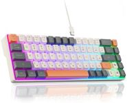 CORBOBO 60 Percent Keyboard,RGB Bac