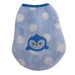 KUTKUT Puppy Clothes for Small Dog & Cat Boy Girl | Winter Warm Cute Penguin Pattern Sweaters for ShihTzu, Papillon, Pekingese, Cats Male Female (Size: XL, Chest: 50cm, Back Length: 40cm)