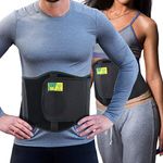 Ergonomic Umbilical Hernia Belt I Abdominal Binder for Hernia Support I Umbilical Navel Hernia Strap with Compression Pad I Ventral Hernia Support for Men and Women I Standard - S/M (60-112 CM)