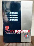 BILT Copy Power Paper | A4 Size | 75 GSM | 500 Sheets | White, 1 Ream | For Laserjet & Inkjet Printer | Fast Drying | Both Side Print (Pack of 1)