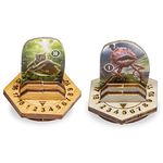SMONEX Monster Stands 24 pcs Compatible with Frosthaven, Gloomhaven, Jaws of The Lion - Board Game Stands with Health Tracker for Normal and Elite Monsters