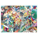 Big Potato Jigsaw Puzzle for Adults (1000 Pieces) Filled with 101 Riddles to Solve (Music Theme)