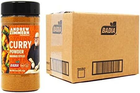 Badia Andrew Zimmern Curry Powder Madras Style (Madras Hot Curry), 4 oz (Pack of 6)