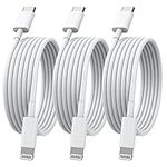 【 Apple MFi Certified】iPhone USB C Cable,USB C to Lightning Cable 3Pack 6 FT, iPhone Charger Fast Charging Cable, Apple Charger Cable for iPhone 14/13/12/11/XR/XS/X/8/7/6/Plus and More...