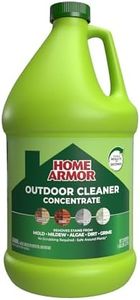 Home Armor Outdoor Cleaner Concentrate, 1 gal., Remove Stains from Mold, Mildew, Algae, Dirt and Grime for Visible Results in Seconds, No Scrubbing Required, Plant Safe