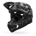 Bell Super DH MIPS MTB Helmet 2020: Matte/Gloss Black Camo M 55-59cm