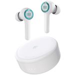 Monster Clarity 102 Plus Wireless Earbuds, Bluetooth Headphones with HiFi Stereo, 4 ENC Mic for Crystal Clear Call, 30H Playtime, Type-C Charging, IPX6 Waterproof in-Ear Ear Buds Earphones for Sports