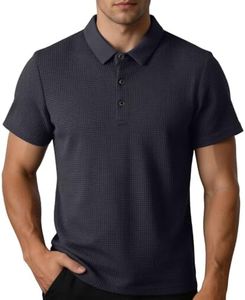 Breeze Shirts for Men,Beer Belly Shirts for Men Short Sleeve Lightweight Breathable Collared Mens Golf Shirt Stretchy Summer Clothes,Office,Work,Tennis,Vacation Outfits,Beachwear,Casual Everyday Wear