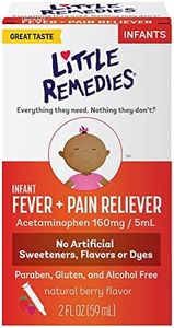 Little Remedies Baby Medicine, Infant Fever and Pain Relief with Acetaminophen, Berry Flavor, 2 Fl Oz