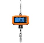 Klau 1000 kg 2000 lb Digital Industrial Heavy Duty Crane Hanging Scale Smart Hoist orange for Home Farm Factory Hunting