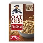 Quaker Oat Crisp Original Cereal, 375 g (Pack of 7)