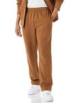 Amazon Essentials Men's Fleece Sweatpant (Available in Big & Tall), Toffee Brown, Large