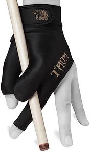 TAOM Midas Billiard Pool CUE Glove - for Left or Right Hand (Medium, Left)