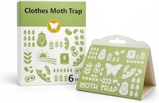 6 Pack Clothes Moth Traps for Close