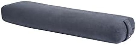 Manduka Enlight Lean Rectangular Yoga Bolster, Thunder