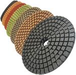 Stadea PPW279A Diamond Polishing Pads 5-Inch Set for Wet Concrete Polish