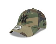 New Era League Essential 9forty NY Cap, green camouflage - black, 1 SIZE