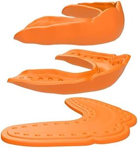 Shock Doctor Ultra-Slim Microfit Mouthguard. 2.4mm Mouth Guard for Football, Hockey, Lacrosse, Baseball, Softball, Basketball, Boxing, MMA, Jiu Jitsu. Also for Night Mouth Guard for Teeth Grinding
