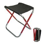 C Hello Cloud Camping Folding Stool, Mini Outdoor Collapsible Slacker Chairs Seat Portable Lightweight Folding Stool for Fishing Camp Traveling Hiking Beach Garden BBQ with Carry Bag in 3size (Medium)