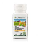 Amway Nutrilite Kids Chewable Concentrated Fruits & Vegetables - 60N Tablets,Pack of 1