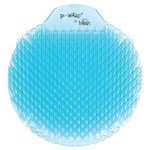 P-Wave Slant6 Urinal Mats Scented, 10 Screens Pack, Fits Most Urinals & Waterless, Long Lasting 30 Days Urinal Deodoriser & Odour Neutraliser, Anti-Splash Guard Slanted Bristle, Ocean Mist