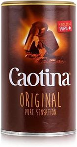 Caotina - Chocolate en polvo con leche caliente 500 g (original) | Cacao en polvo adecuado para hornear y beber | Auténtica bebida de chocolate suizo - importado por DFB