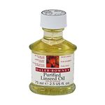 Daler-Rowney Georgian Oil Medium, Glass Jar, 2.54oz - 75 ml, Purified Linseed Oil