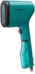 Rowenta Pure Pop DR2024, Handheld Steamer for Clothes 1.5 Pounds 15 Second Heatup, 2.3 Ounce Capacity 1150 Watts Portable, Garment Steamer, Reversible Steam Pad with Lint Remover Green