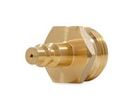 Camco 36143 RV Blow Out Plug with Brass Quick Connect (Packaging may vary)