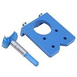 35mm Hinge Jig Drill Bits Sets, Forstner Bit and Concealed Hinge Jig Drill Guide, Hinge Hole Cutter for Kitchen Door Cabinet Cupboard