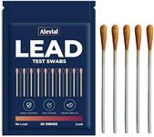 Alevial Lead Test Kit 20 Instant Testing Swabs for Home Dip Swab in Water (No Vinegar Required) Lead Detector Dishes Paint Metal Surface Detection