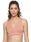 &Circus Maternity Bra | Feeding Bra | Nursing Bra for Women | Non Padded Bra for Women | PureSoft Beechwood Tencel Micromodal | Almond Nude, 2XL