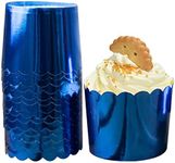 Blue Baking Cups Cupcake Liners, 50