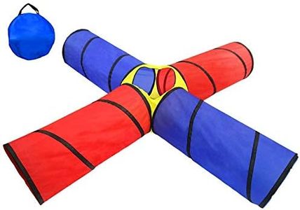 POCO DIVO 4-way Tunnel Pop-up Fun Junction Set 2.4m Toy Tent Kids Play Tube