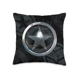 Marvel Falcon and The Winter Soldier Bucky Barnes Icon Throw Pillow, 16x16, Multicolor