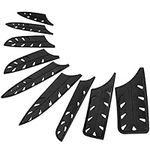 XYJ 9pcs Plastic Knife Covers Sleev