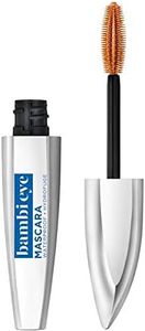 L'Oreal Paris Bambi Eye Waterproof Mascara, Instant Eye opening Defined Volume, Blackest Black, 8 Milliliters