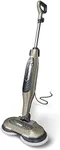 Shark S7001 Mop, Scrub & Sanitize at The Same Time, Designed for Hard Floors, with 4 Dirt Grip Soft Scrub Washable Pads, 3 Steam Modes & LED Headlights, Gold, 13.7 in L x 6.75 in W x 46.5 in H