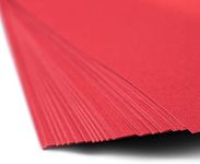 SHARMA BUSINESS A4 Coloured Sheet Paper For School Assignment Work&For Office Work Color Sheet 100Gsm (Red)