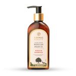 Karmic Beauty 100% Organic Moroccan Argan Oil & Hydrolyzed Keratin Shampoo | For Dry, Damaged & Colored Hair | Repairs & Nourishes Hair | Sulfates, Silicones & Parabens Free | 200 ml