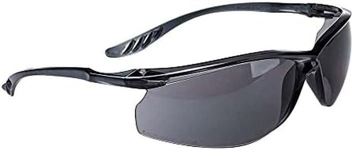 Portwest PW14 Mens Protective Lightweight Smoke Safety Glasses