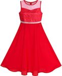 Sunny Fashion Girls Dress Rhineston