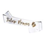 Sash for Baby Shower in French - Soyez la Plus Belle le Jour J ! (Future Maman)