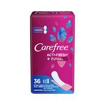 Carefree Acti Fresh Body Shape Extra Long To-go Pantiliners, Unscented