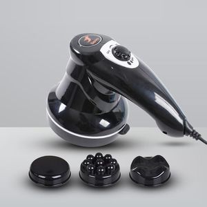 Saporo Edge Handheld Massager for Pain Relief - Electric Massage Machine for Full Body, Muscle Relaxation of Neck, Shoulder, Back, Arms, Leg & Foot - Variable Speed Settings - 3 Massage Heads